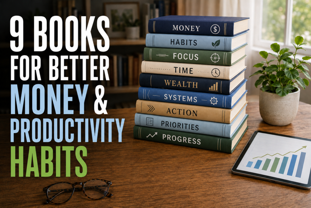 Nine books for building better money and productivity habits