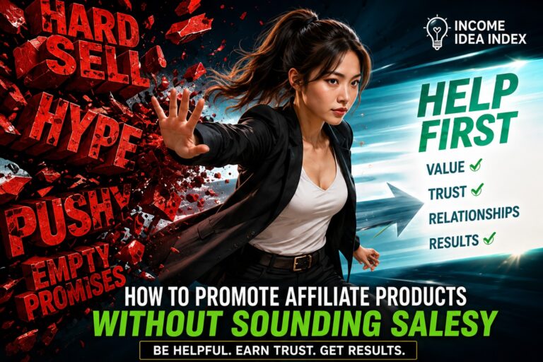 Maya pushing away hard-sell affiliate marketing tactics and moving toward a help-first approach built on value, trust, relationships, and results.
